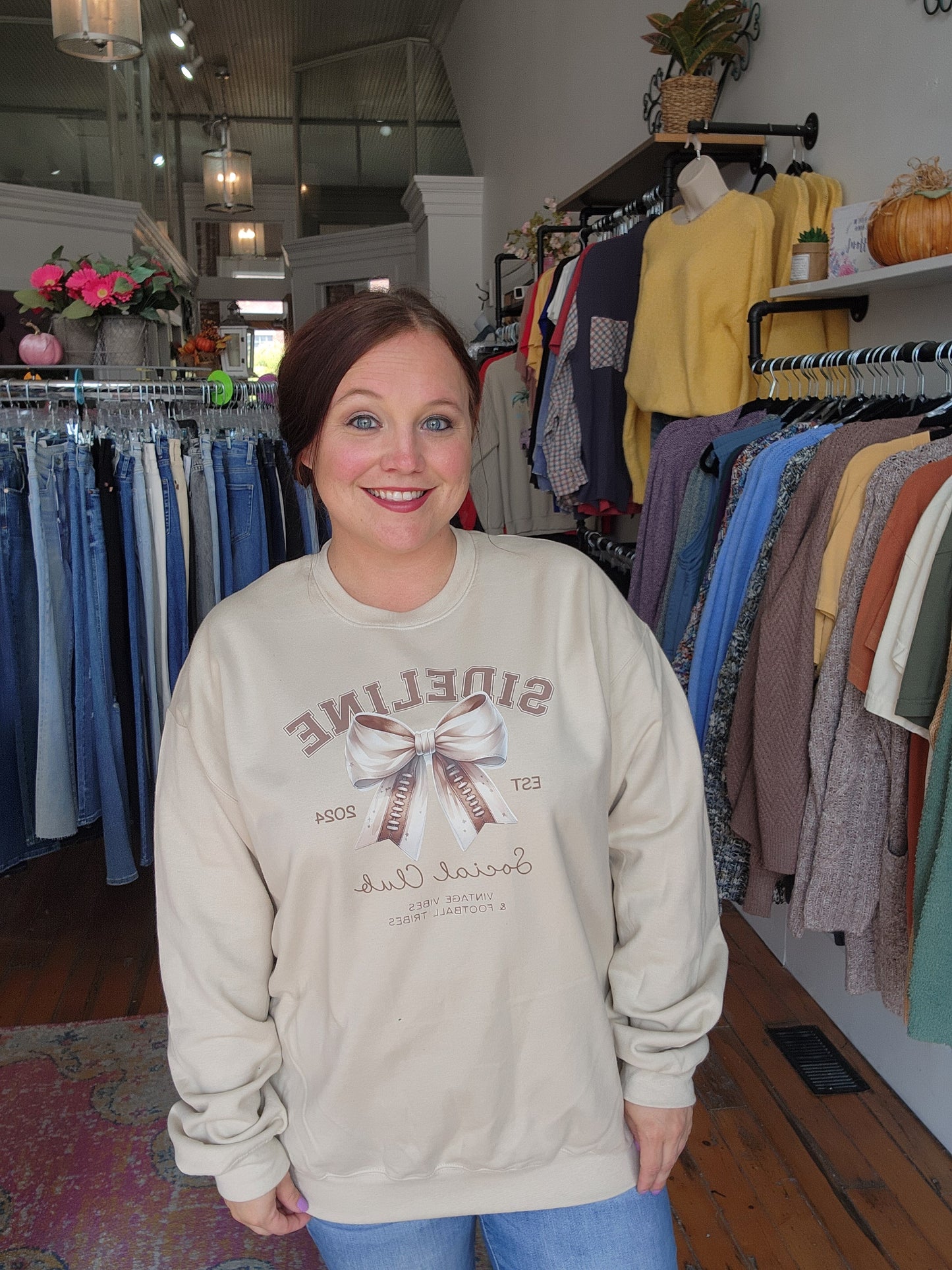 PRE-ORDER sideline crewneck