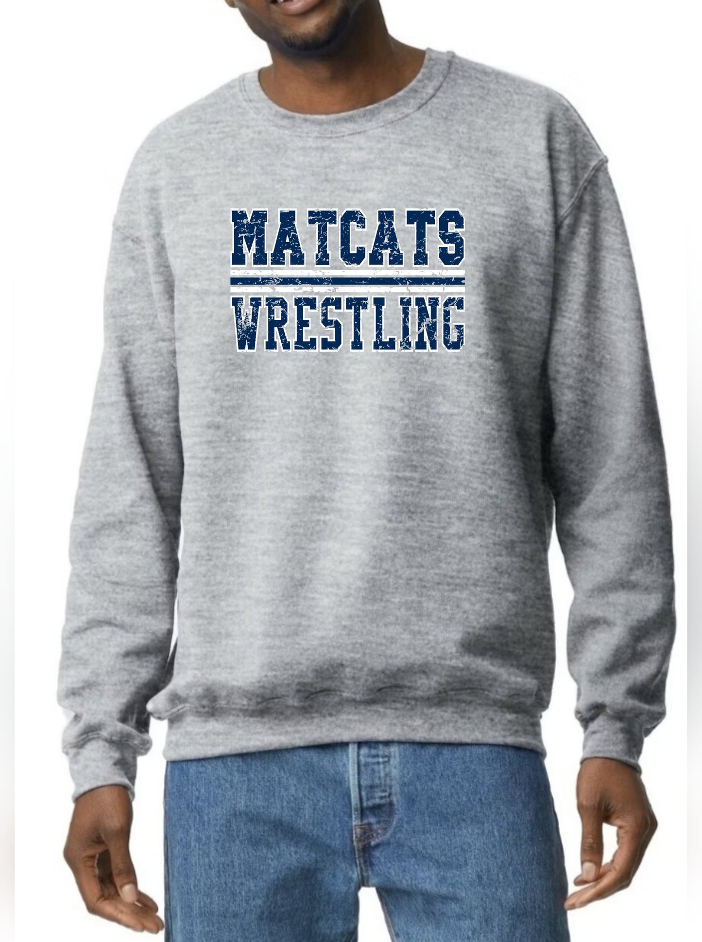 PRE-ORDER MATCAT WRESTLING CREWNECK SWEATSHIRT