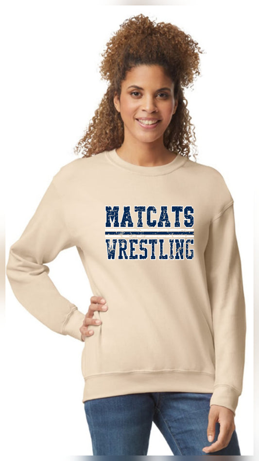 PRE-ORDER MATCAT WRESTLING CREWNECK SWEATSHIRT