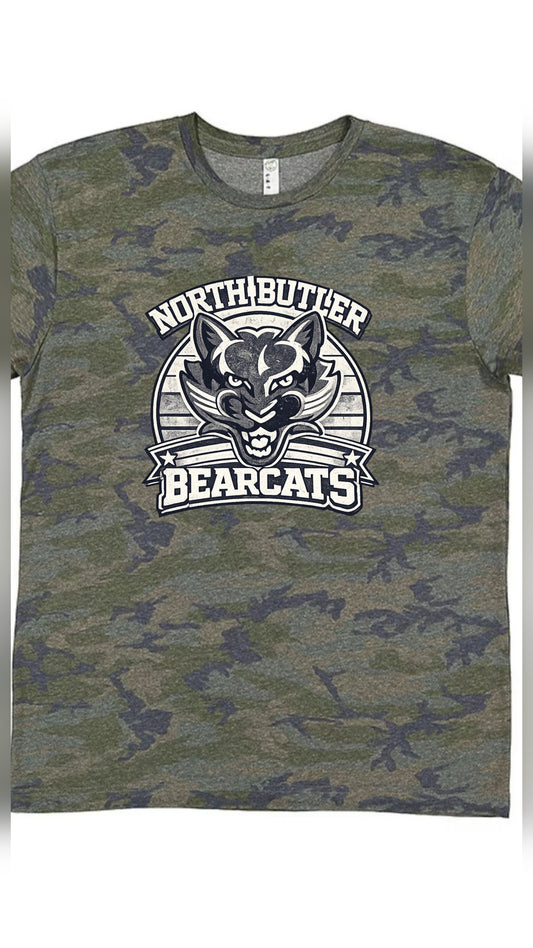PRE-ORDER Spring NB BEARCATS VINTAGE CAMO T-SHIRT