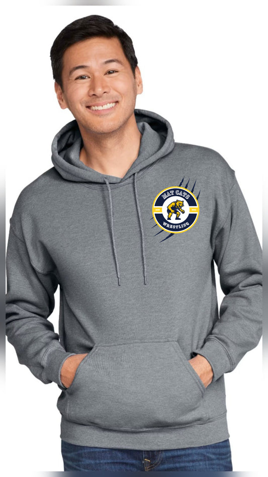PRE-ORDER MATCAT WRESTLING HOODIE (POCKET SIZE LOGO)
