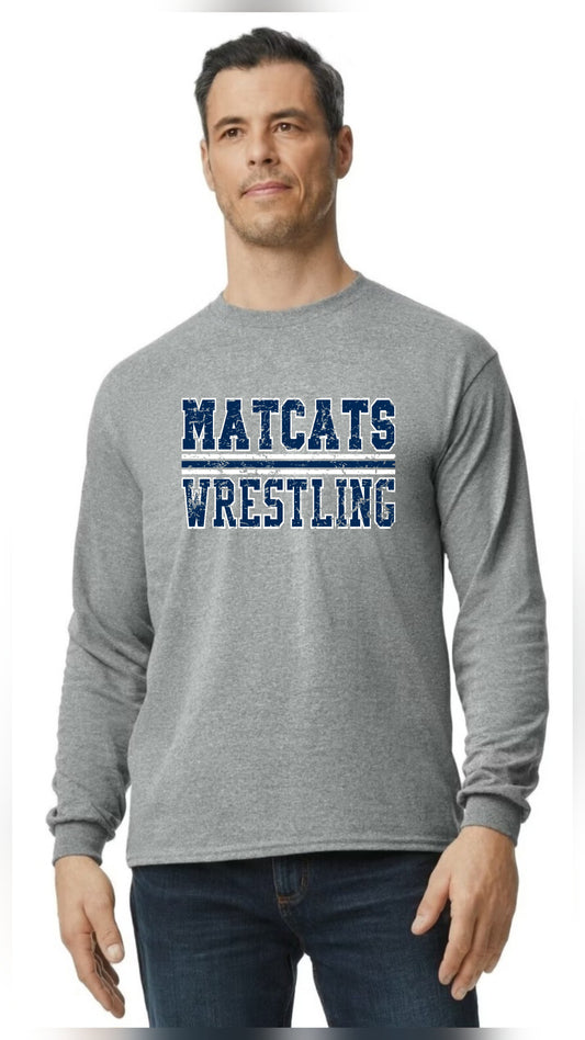 PRE-ORDER MATCAT WRESTLING LONG SLEEVE
